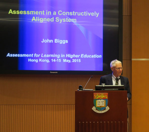John Biggs: "good teaching is beating the bell curve"