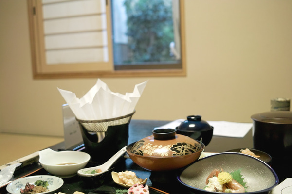 Abendessen im Ryokan
