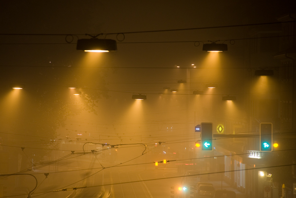 Nebel in Zürich