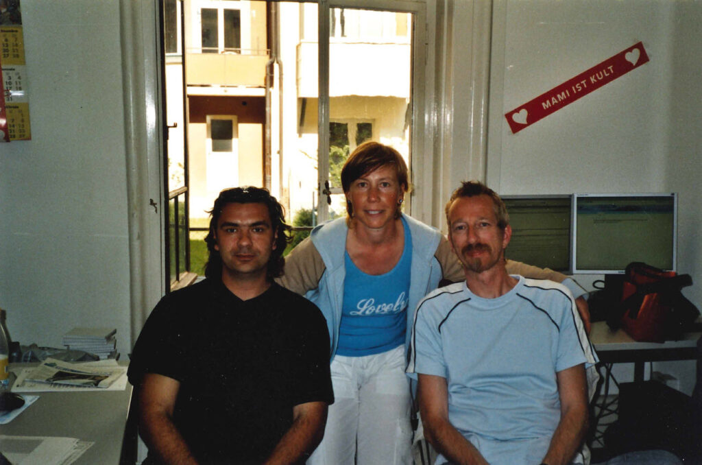 Saša Milanović, Sabine und Rainer Arndt, stellvertretend für ganz viele Tester*innen