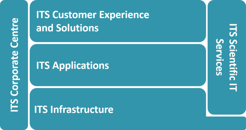 New organisational structure of IT Services from 2022